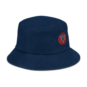 Denim bucket hat