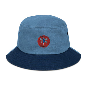 Denim bucket hat