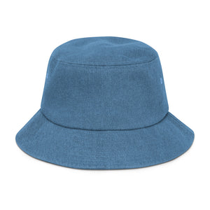 Denim bucket hat