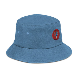 Denim bucket hat