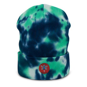 Tie-dye beanie