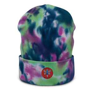 Tie-dye beanie